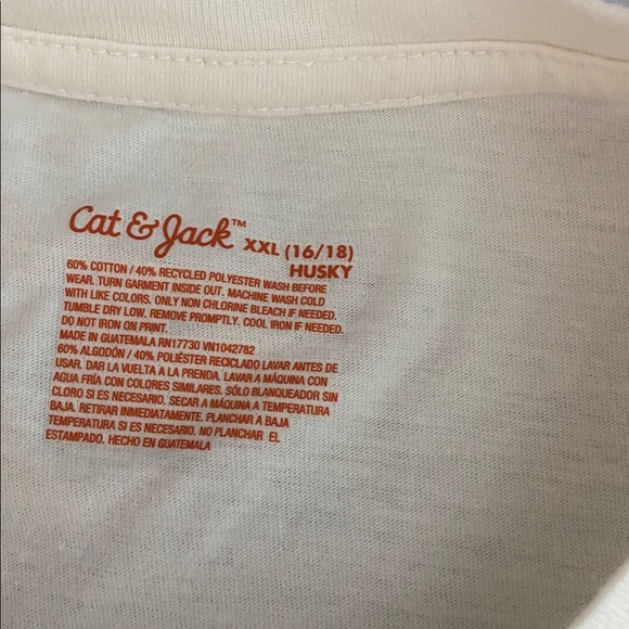 Set of five Cat & Jack Tees with Graphics - Picture 8 of 15